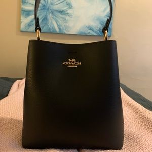 Coach Small Town Bucket Bag in Black